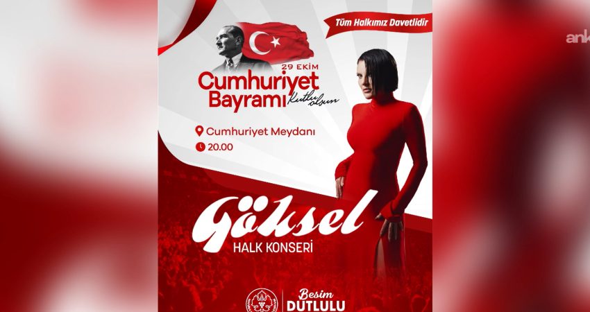 Manisa’da Cumhuriyet coşkusu Göksel konseriyle sürecek Manisa Büyükşehir Belediyesi tarafından Cumhuriyet'in 103’üncü yılı dolayısıyla düzenlenen kutlamalar,