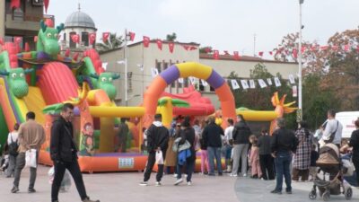 Manisa Büyükşehir Belediyesi, Cumhuriyet’in 103’üncü yılı kutlamaları kapsamında çocuklara yönelik