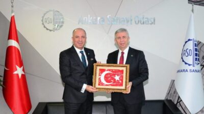 Ankara Büyükşehir Belediye Başkanı Mansur Yavaş, yeniden Ankara Sanayi Odası