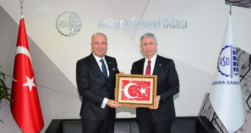 Mansur Yavaş, yeniden ASO Başkanı seçilen Ardıç’ı tebrik etti Ankara Büyükşehir Belediye Başkanı Mansur Yavaş, yeniden Ankara Sanayi Odası