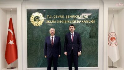 ABB Mansur Yavaş, Çevre, Şehircilik ve İklim Değişikliği Bakanı Murat
