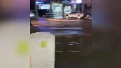 Mardin'de etkili olan gök gürültülü sağanak yağış, özellikle Kızıltepe ve