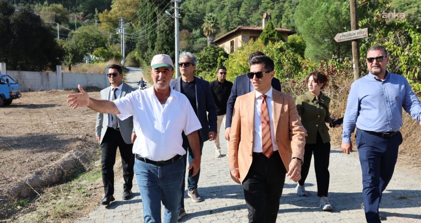 Marmaris Belediye Başkanı Acar Ünlü, Çetibeli Mahallesi’nde devam eden yol