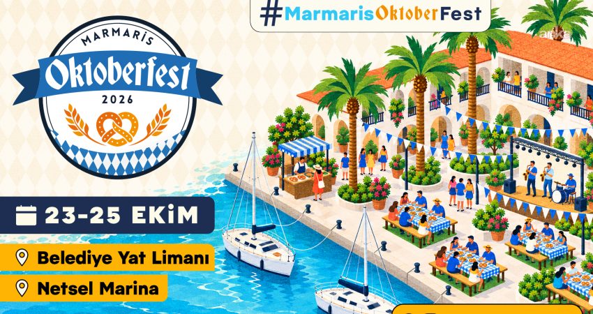 Marmaris Oktoberfest’26 için geri sayım başladı 37. Marmaris Uluslararası Yat Yarışları ile eş zamanlı düzenlenecek Marmaris