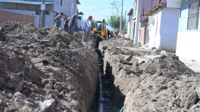 MASKİ Genel Müdürlüğü, Şehzadeler ilçesine bağlı Yeşilköy Mahallesi’nde yaklaşık 40