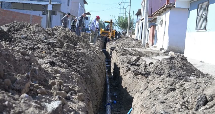 MASKİ Genel Müdürlüğü, Şehzadeler ilçesine bağlı Yeşilköy Mahallesi’nde yaklaşık 40