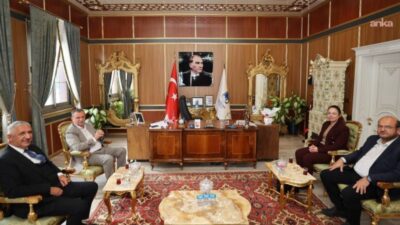 MASKİ Genel Müdürü Ali Kılıç ve beraberindeki heyet, Şehzadeler Belediye