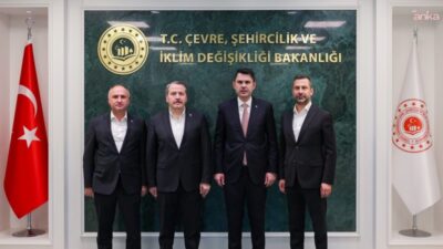 Memur-Sen Genel Başkanı Ali Yalçın başkanlığındaki heyet, Çevre, Şehircilik ve