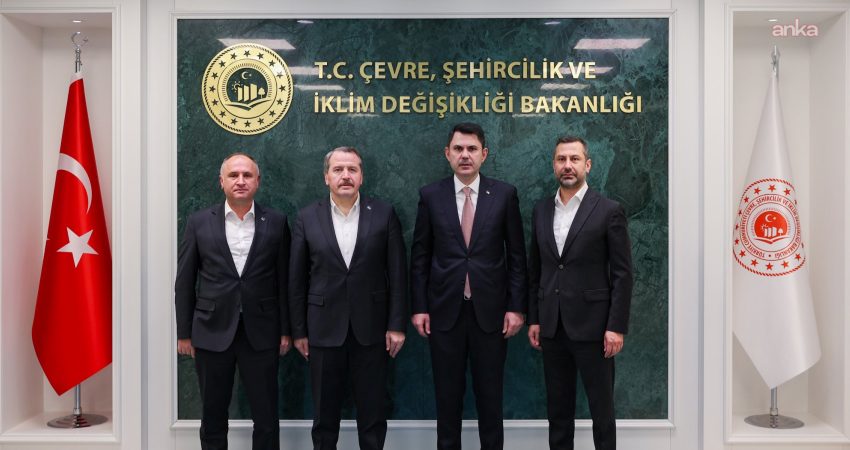 Memur-Sen Genel Başkanı Ali Yalçın başkanlığındaki heyet, Çevre, Şehircilik ve