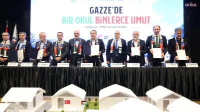 Memur-Sen öncülüğünde Filistin’e Destek Platformu ve çeşitli sivil toplum kuruluşlarının