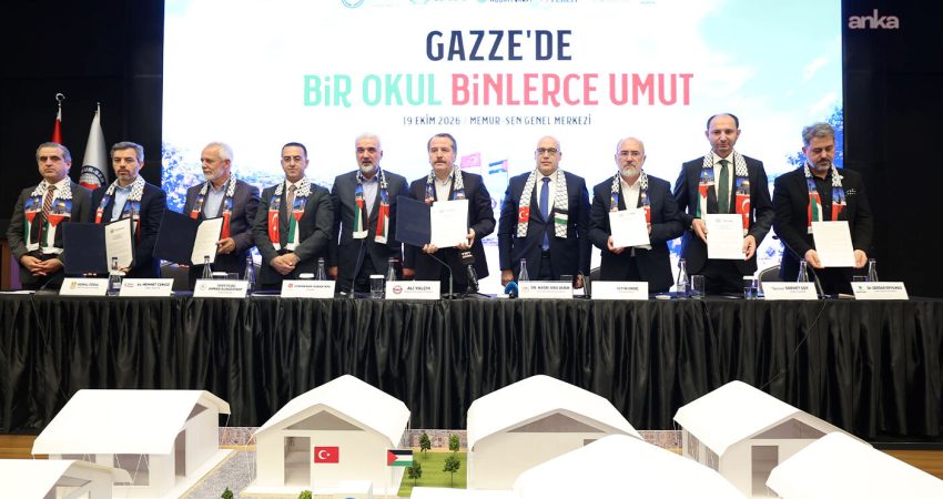 Memur-Sen öncülüğünde Filistin’e Destek Platformu ve çeşitli sivil toplum kuruluşlarının