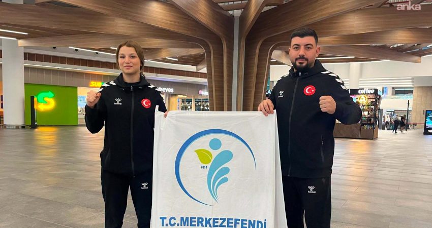 Merkezefendi Spor Kulübü’nün milli boksörü Nefise Kaymakçı, Karadağ’ın Budva kentinde