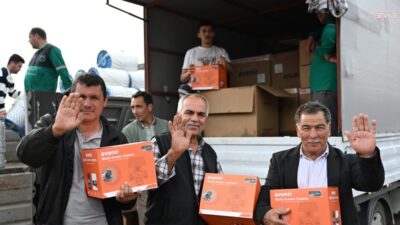 Mersin Büyükşehir Belediyesi, Erdemli ve Silifke’de düzenlenen Tarımsal Destek Dağıtım