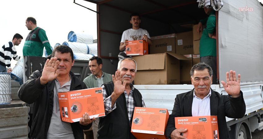 Mersin Büyükşehir Belediyesi, Erdemli ve Silifke’de düzenlenen Tarımsal Destek Dağıtım
