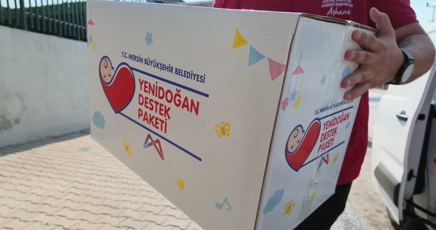 Mersin Büyükşehir Belediyesi’nin 2023 yılında hayata geçirdiği "Hoş Geldin Bebek"