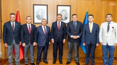 İzmir Büyükşehir Belediye Başkanı Cemil Tugay, MHP İzmir İl Başkanı