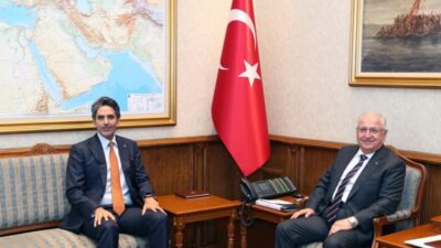 Milli Savunma Bakanı Yaşar Güler, Katar’ın Ankara Büyükelçisi Faisal Bin