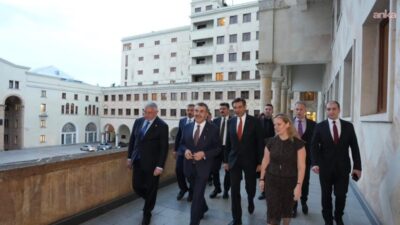 Milli Eğitim Bakanı Yusuf Tekin, Gürcistan Parlamentosu’nu ziyaret ederek Eğitim,