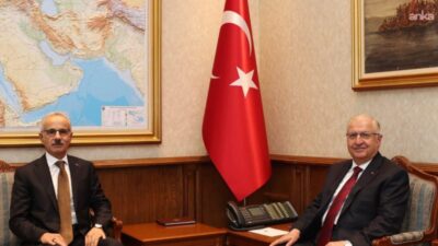Milli Savunma Bakanı Yaşar Güler ile Ulaştırma ve Altyapı Bakanı