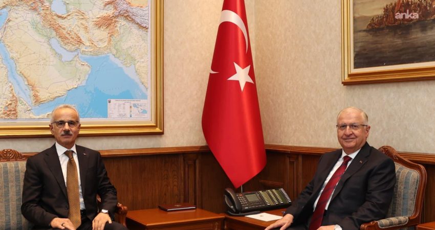 Milli Savunma Bakanı Yaşar Güler ile Ulaştırma ve Altyapı Bakanı