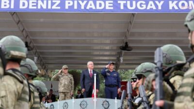 Milli Savunma Bakanı Yaşar Güler, İskenderun’da düzenlenen 2’nci Amfibi Deniz