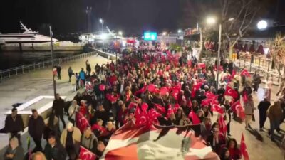 Mudanya’da 29 Ekim Cumhuriyet Bayramı, yürüyüş, deniz korteji ve Mütareke Meydanı’nda