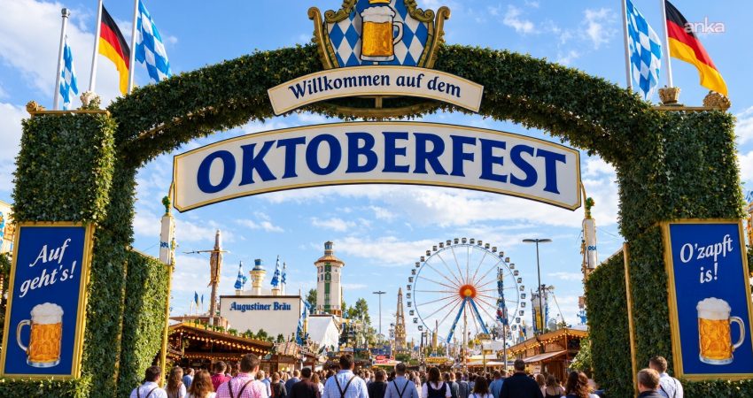 Almanya’nın Münih’te düzenlenen Oktoberfest, 7,4 milyon ziyaretçiyle tarihinin en yüksek