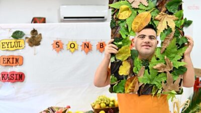 Muratpaşa Belediyesi Adalya Vakfı Engelsiz Kafe’de eğitim alan özel gereksinimli
