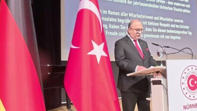 Nürnberg’de Cumhuriyet’in 103. kuruluş yıl dönümü, yoğun katılımla düzenlenen resepsiyonda
