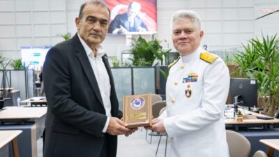 İzmir Körfezi’nde gerçekleştirilecek NUSRET-2026 Davet Tatbikatı öncesinde Mayın Filosu Komutanı