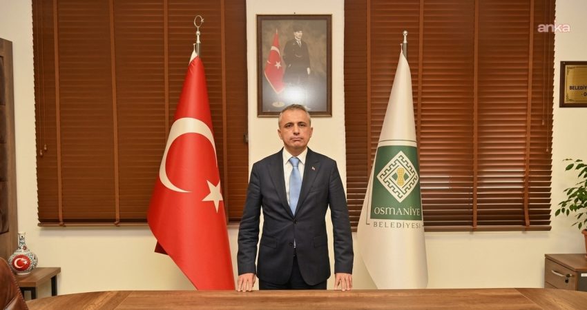 Osmaniye Belediye Başkanı İbrahim Çenet, belediyeye ait araç ve iş