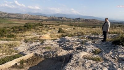 Osmaniye’nin Kırmacılı köyünde tarihi üretim işlikleri ve asırlık zeytinliklerde incelemelerde