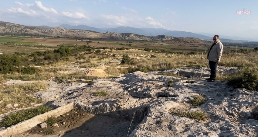Osmaniye’nin Kırmacılı köyünde tarihi üretim işlikleri ve asırlık zeytinliklerde incelemelerde