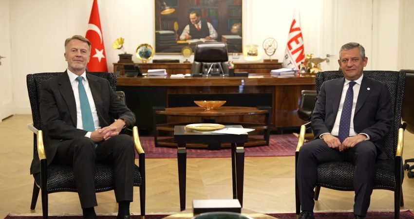 YENİ Parti Genel Başkanı Özgür Özel, Avrupa Birliği Türkiye Delegasyonu