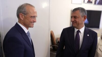 YENİ Parti Genel Başkanı Özgür Özel, TBMM'de Avusturya Halk Partisi