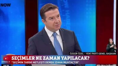 YENİ Parti Genel Başkanı Özgür Özel, Türkiye Belediyeler Birliği seçimlerinde