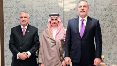 Pakistan Dışişleri Bakanı Ishaq Dar, Türkiye, Pakistan ve Suudi Arabistan