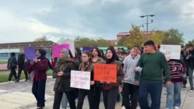 Van Yüzüncü Yıl Üniversitesi öğrencileri, Rojin Kabaiş’in ölümünün ikinci yılı