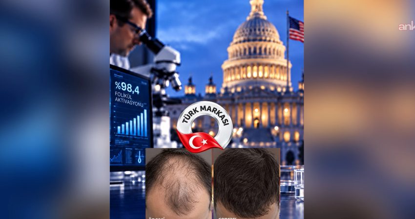 Saç bakım teknolojisinin klinik araştırma başarısı ABD’ye uzandı Saç bakım ve yeni saç oluşumunu desteklemeye yönelik geliştirilen ürün