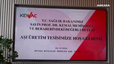Sağlık Bakanı Kemal Memişoğlu, Keyvac Biyolojik Ürünler tesisini ziyaret etti Sağlık Bakanı Kemal Memişoğlu, Ankara’da faaliyet gösteren Keyvac Biyolojik Ürünler