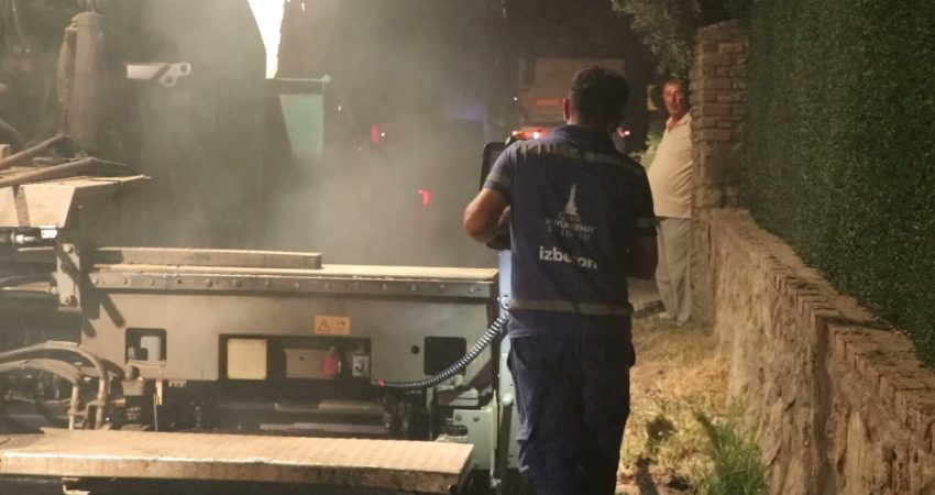 İzmir Büyükşehir Belediyesi, Selçuk’ta kırsal mahallelere ulaşımı kolaylaştırmak için Zeytinköy