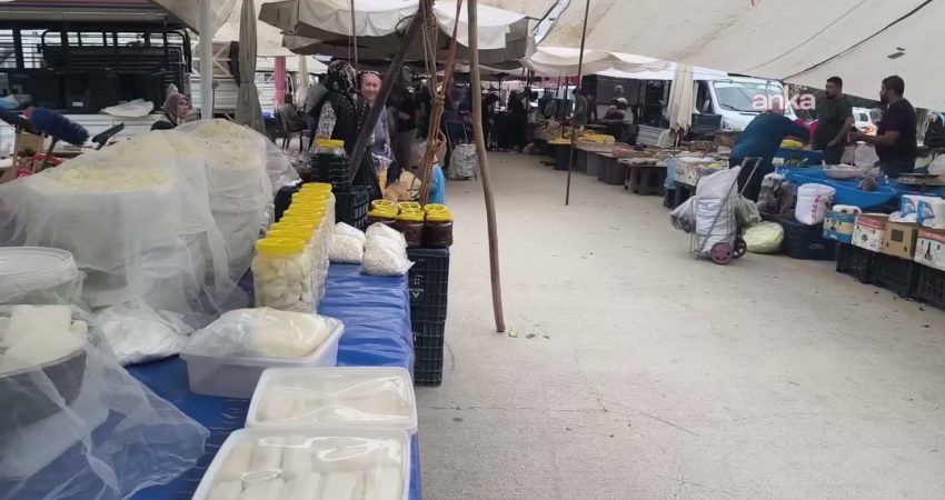 Osmaniye'nin Kadirli ilçesinde semt pazarında bir vatandaş, "Canımın istediği şeyleri