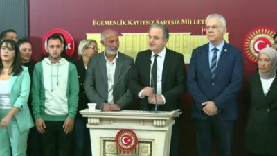 Smart Solar’ın İzmir Aliağa’daki fabrikasında işten çıkarılan işçiler, EMEP milletvekilleri