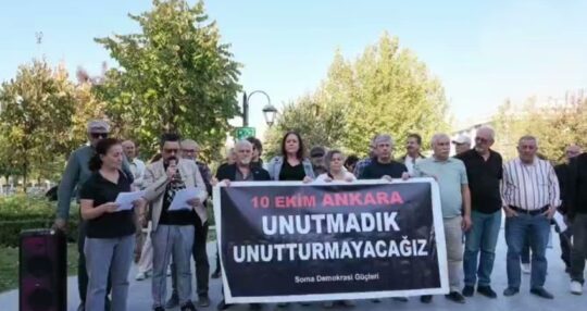 Soma Emek ve Demokrasi Güçleri, 10 Ekim 2015’te Ankara Garı