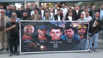 Manisa’nın Soma ilçesinde maden ocağında meydana gelen göçükte 5 madencinin