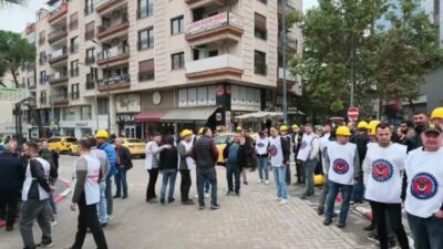 Manisa’nın Soma ilçesinde İmbat Madencilik bünyesinde çalışan maden işçileri, ücretleri