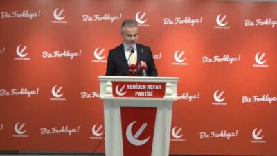 Yeniden Refah Partisi Genel Başkan Yardımcısı Suat Kılıç, belediyelere yönelik