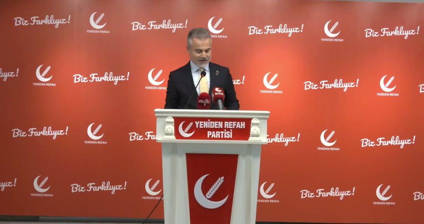 Yeniden Refah Partisi Genel Başkan Yardımcısı Suat Kılıç, belediyelere yönelik