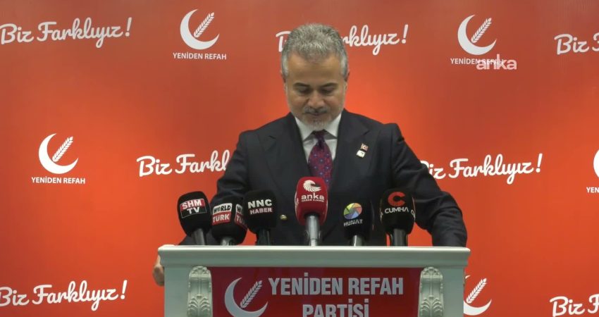 Yeniden Refah Partisi Genel Başkan Yardımcısı Suat Kılıç, Meclis'e sunulan 2027