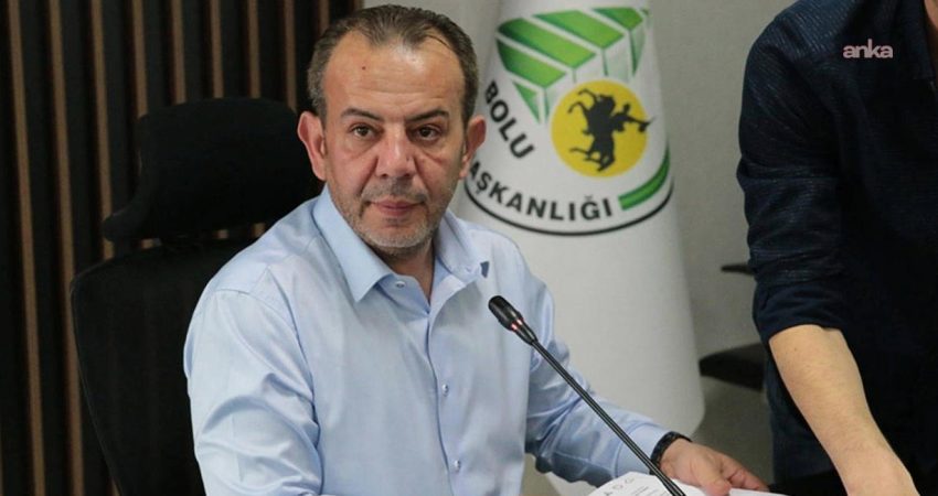Bolu Belediye Başkanlığı görevinden uzaklaştırılan Tanju Özcan, BOL-SEV aracılığıyla 528